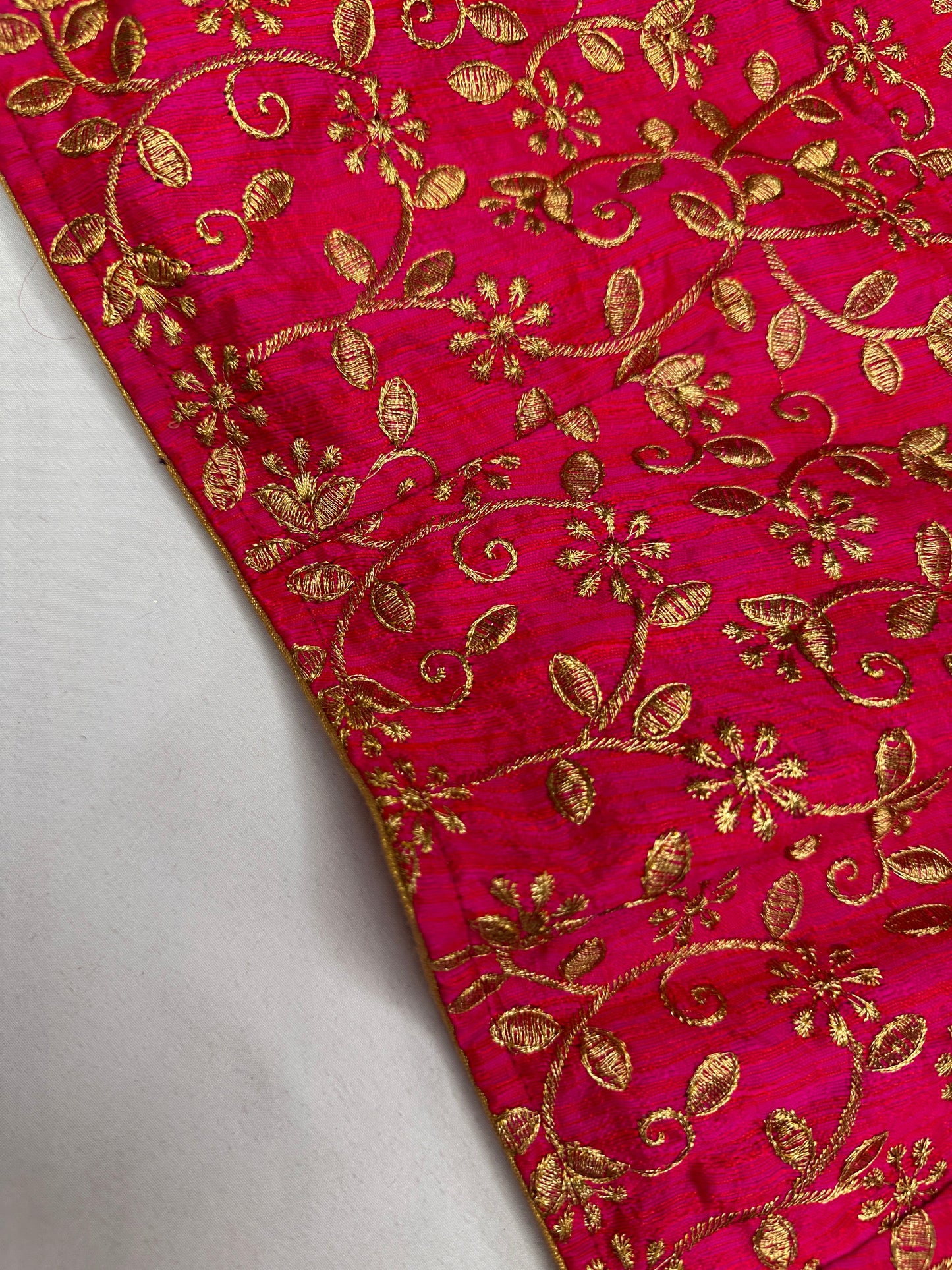 Pink Embroidery  Work Blouse