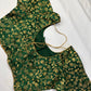 Green Embroidery  Work Blouse