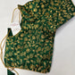 Green Embroidery  Work Blouse