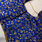 Blue Embroidery Blouse