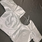 Silver Tissue Blouse