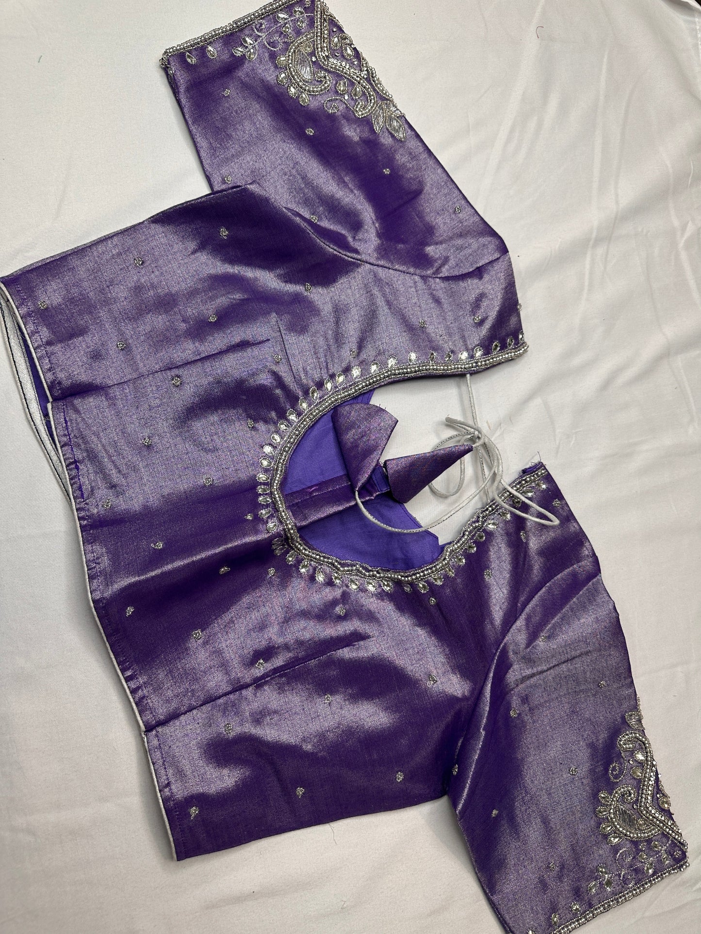 Purple Tissue Blouse