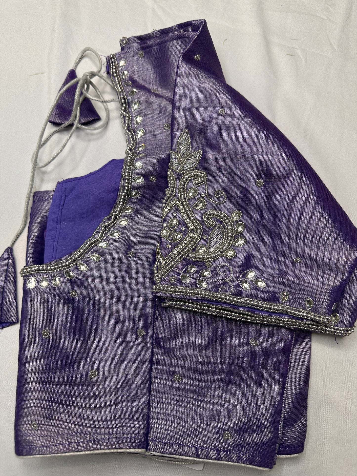 Purple Tissue Blouse
