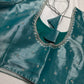 Green Silver Tissue Blouse