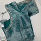 Green Silver Tissue Blouse