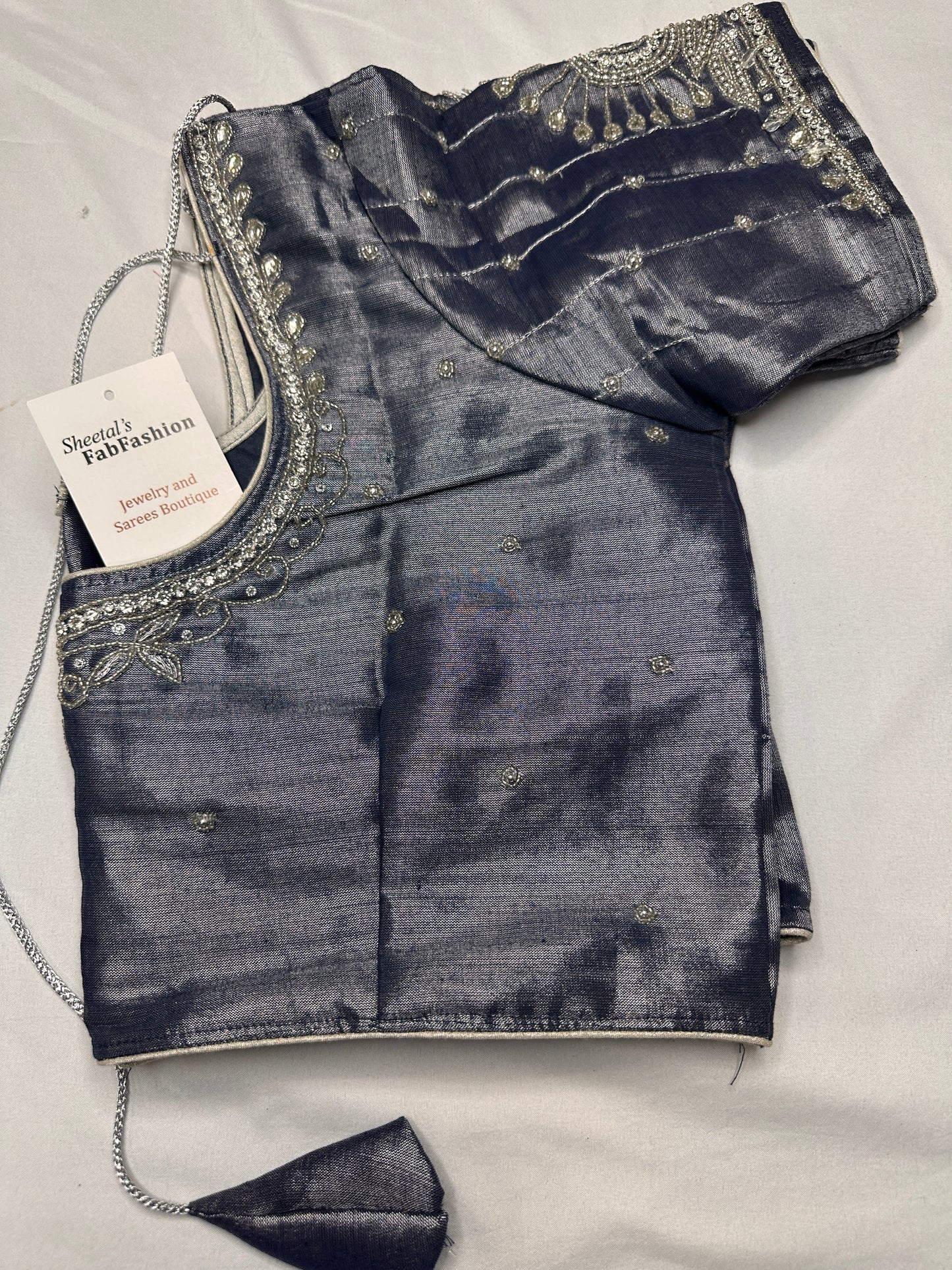 Grey Tissue Blouse