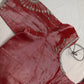 Pink Silver Tissue Blouse