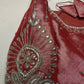 Pink Silver Tissue Blouse