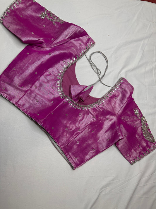 Purple Tissue Blouse