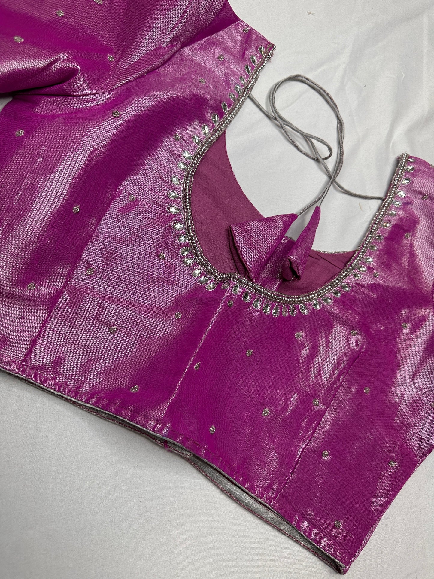 Purple Tissue Blouse