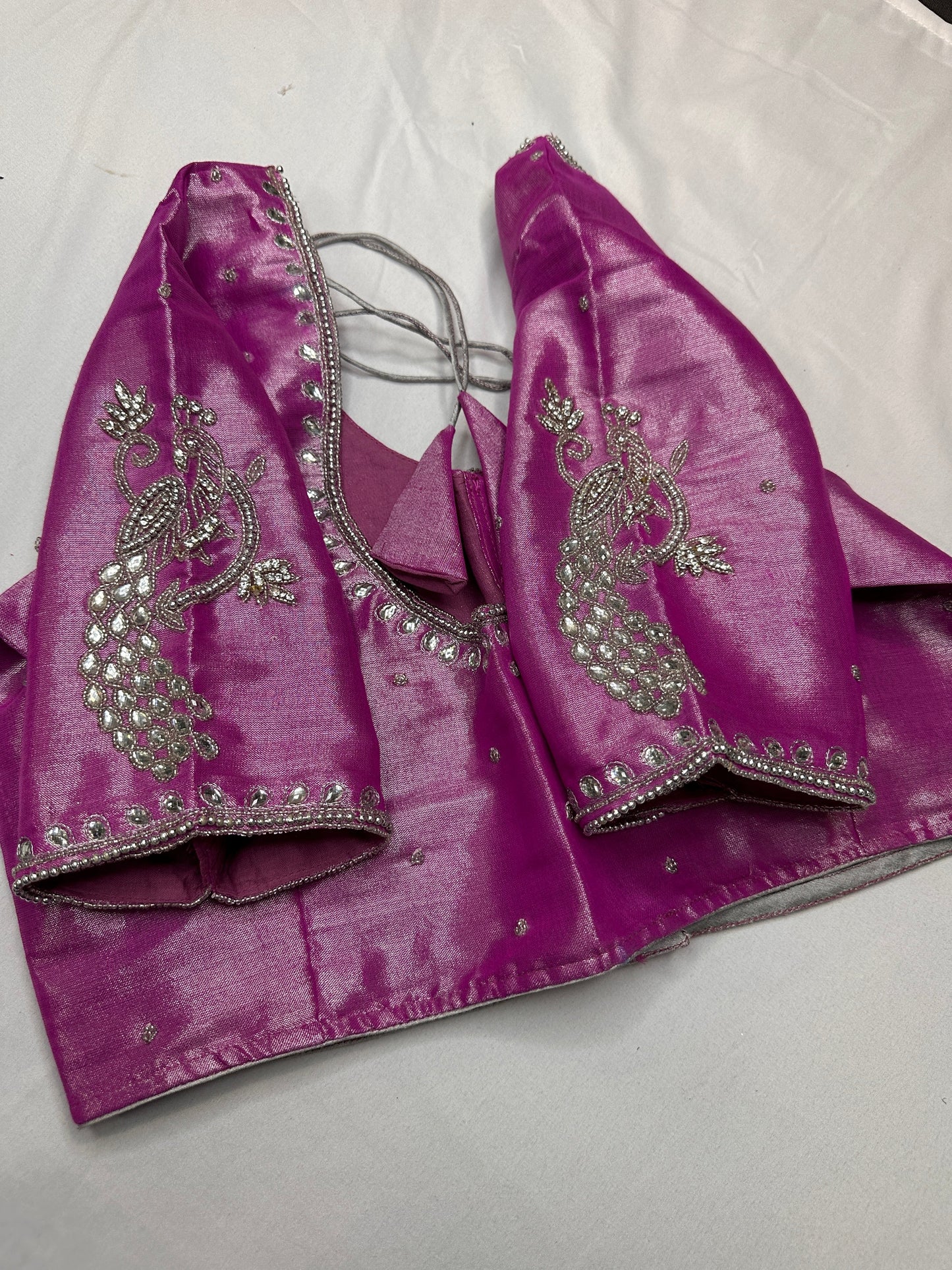 Purple Tissue Blouse