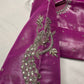 Purple Tissue Blouse