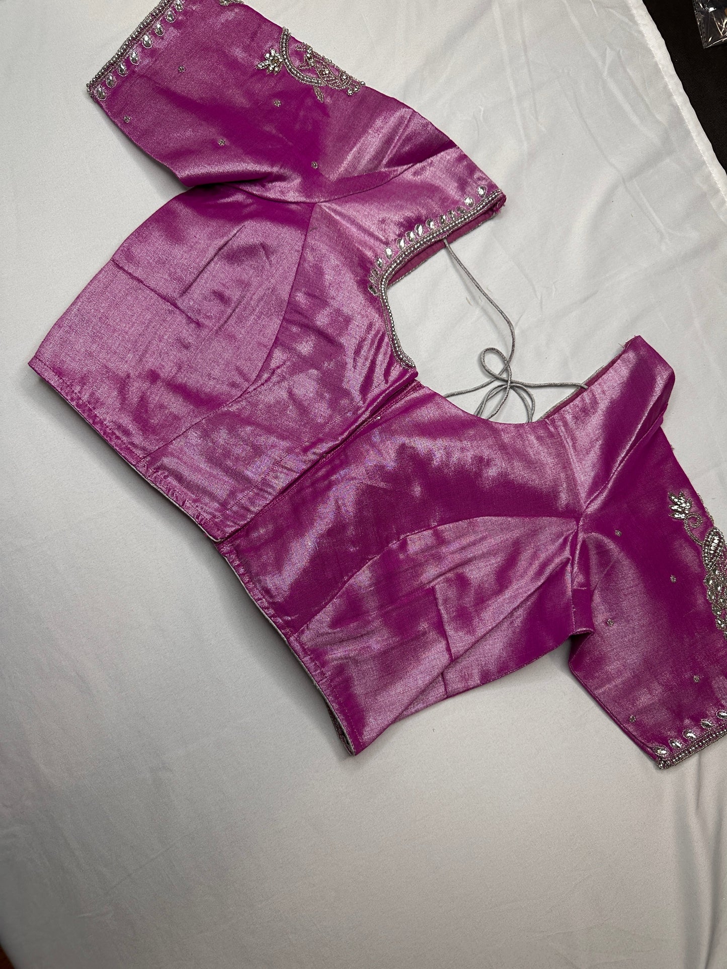 Purple Tissue Blouse