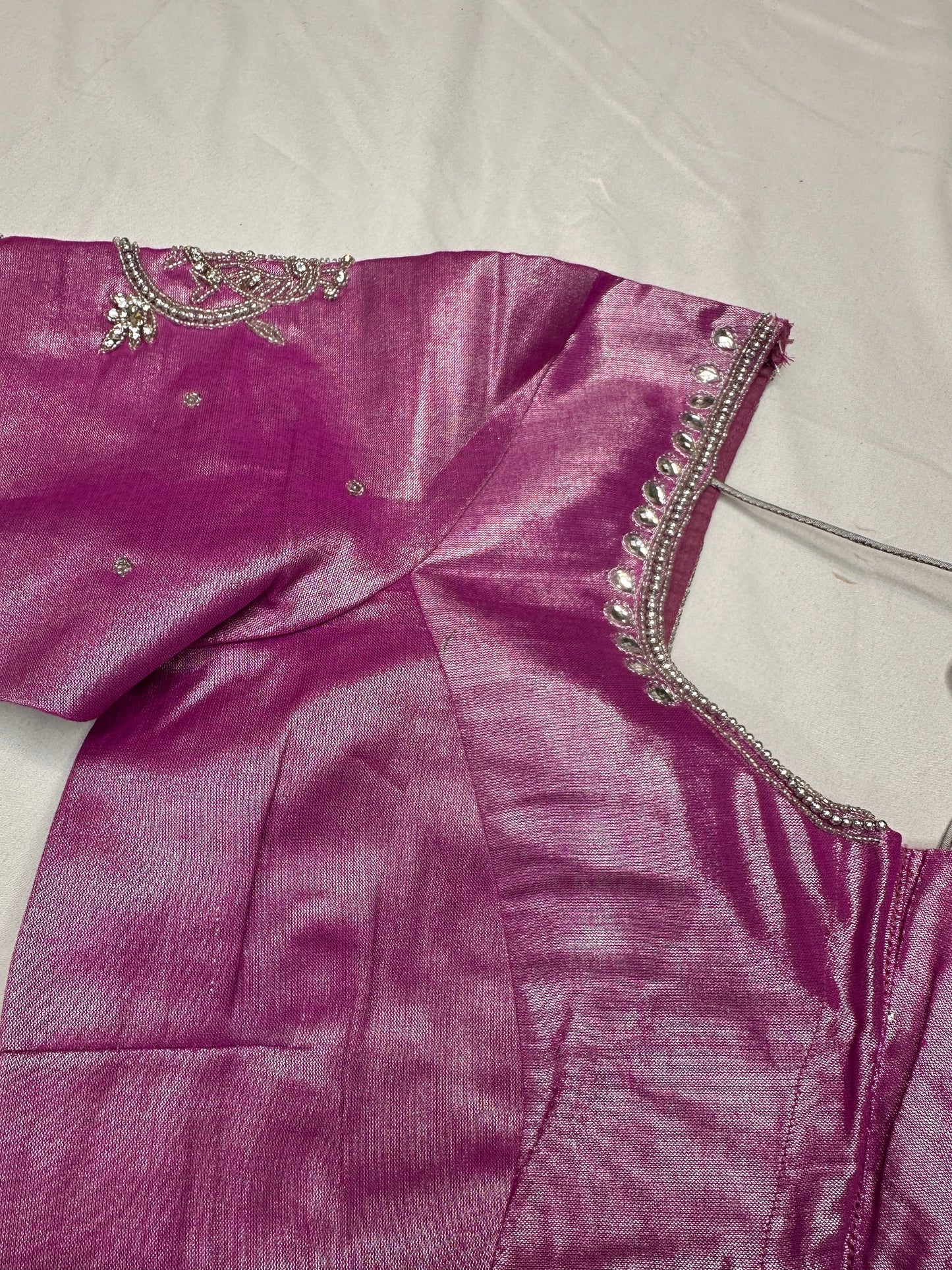 Purple Tissue Blouse