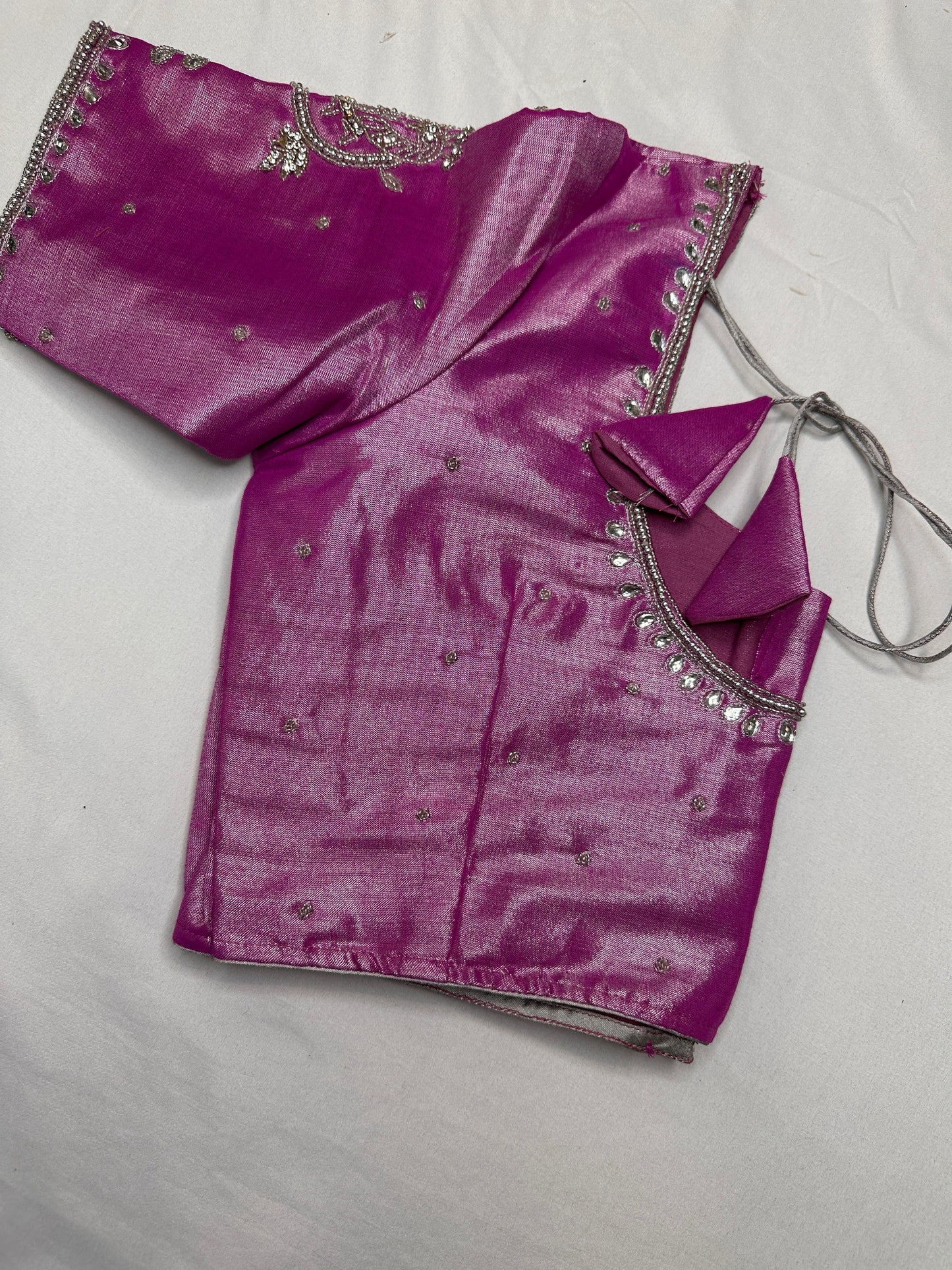 Purple Tissue Blouse