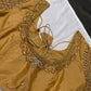 Brownish Gold Maggam Blouse