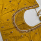 Mehendi Green Maggam Aari Work Blouse