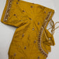 Mehendi Green Maggam Aari Work Blouse