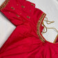 Pink Maggam Aari Work Blouse