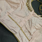 Light Pink Maggam Aari Work Blouse