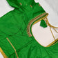 Green Maggam Aari Work Blouse