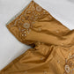 Gold Pearl Maggam Aari Work Blouse