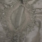 Silver Maggam Net Blouse