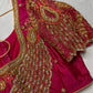 Peacock ZigZag Maggam Aari Blouse