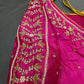 Pink Pearl Kardana Maggam Aari Work Blouse