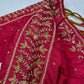 Pink Pearl Kardana Maggam Aari Work Blouse