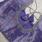 Tissue Lavender Multi Color  Maggam Blouse