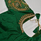 Peacock Zig Zag Maggam Aari Blouse