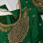 Peacock Zig Zag Maggam Aari Blouse