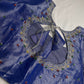 Tissue Blue Multi Color  Maggam Blouse