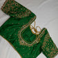 Kardana Green Maggam Blouse