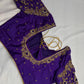 Kardana Purple Maggam Blouse