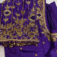 Kardana Purple Maggam Blouse