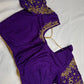 Kardana Purple Maggam Blouse