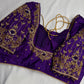 Kardana Purple Maggam Blouse