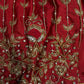 Kardana Pattu Red Maggam Blouse