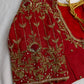 Kardana Pattu Red Maggam Blouse