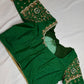 Kardana Green Maggam Blouse