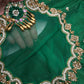 Kardana Green Maggam Blouse