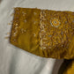 Gold Kardana Color Maggam Blouse