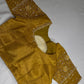 Gold Kardana Color Maggam Blouse