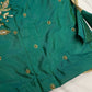 Pearl Maggam Teal Green Blouse