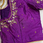 Kardana Purple Pearls Maggam Blouse