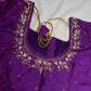Kardana Purple Pearls Maggam Blouse
