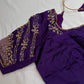 Kardana Purple Maggam Blouse