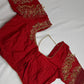 Kardana Red Color  Maggam Blouse